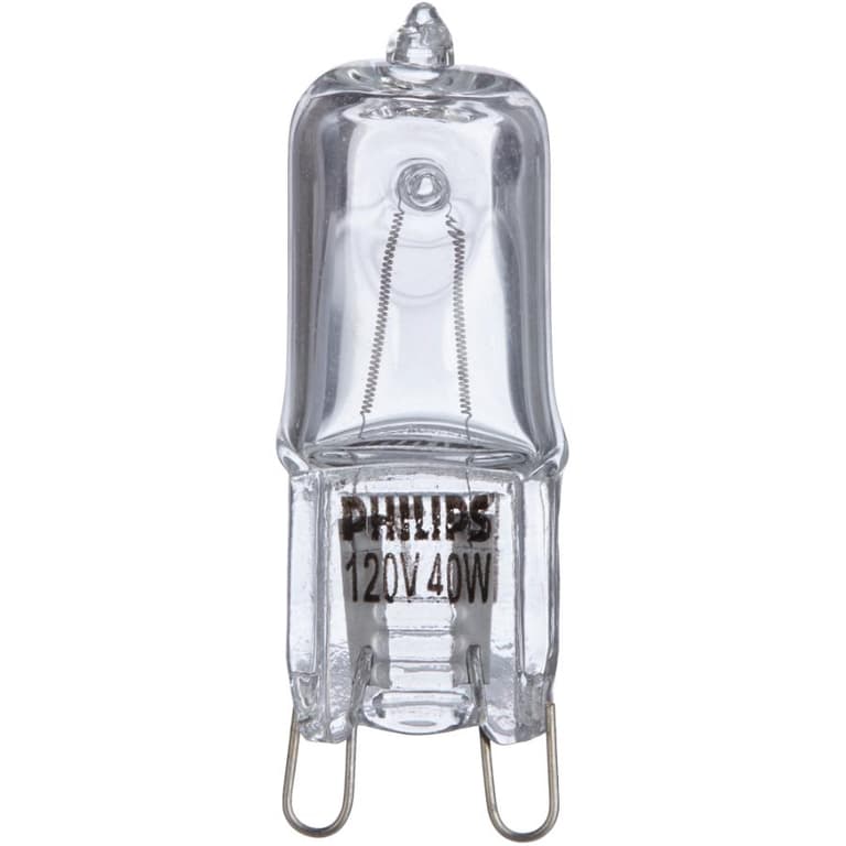 Ampoule halogène encapsulée T4 de 40 W à culot G9 Philips Home Hardware