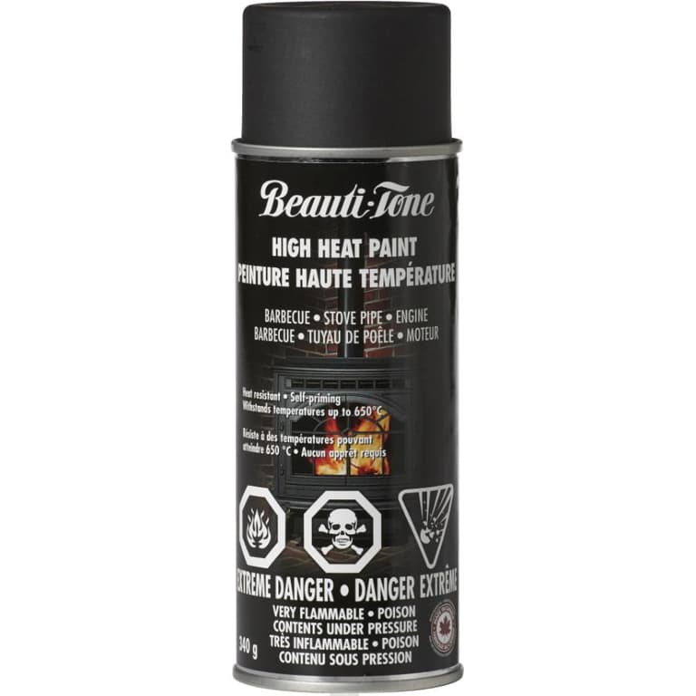 Peinture à l'alkyde haute température pour barbecue, noir, 340 g BEAUTITONE Home Hardware Canada