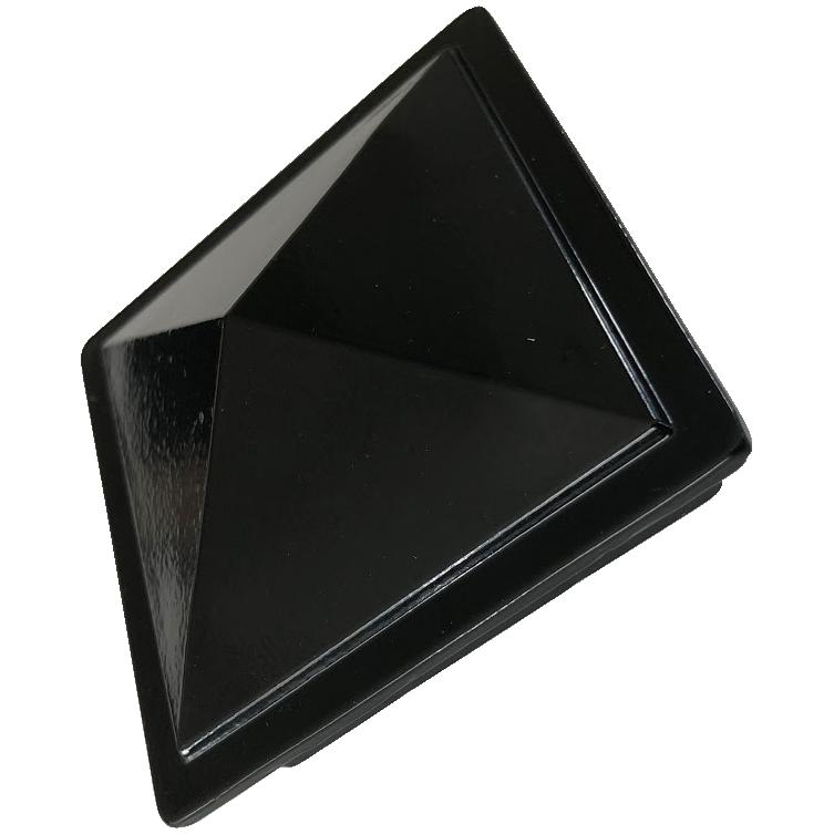 ITALFROM Copripalo Zincato A Caldo Per Palo Quadro Morale In Legno - 91 X 91 Mm