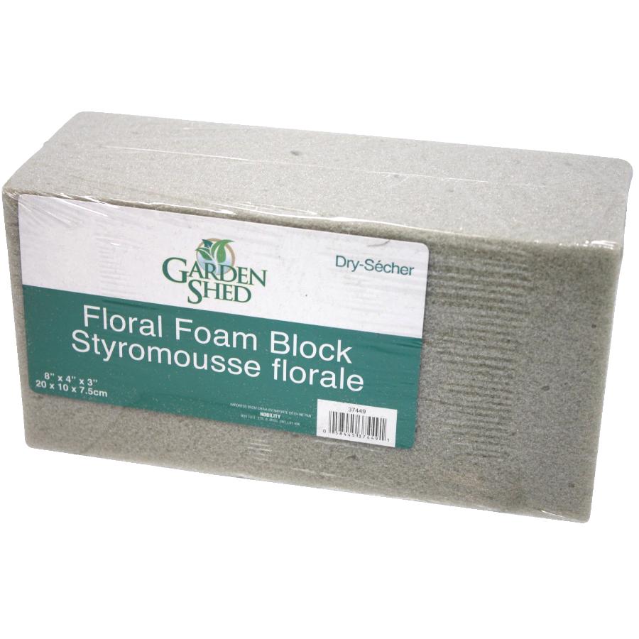 Lot De 5 Blocs Mousse Florale Avec Plateaux Et Ruban - Mousse Humide Et Sèche Pour Fleurs Fraîches, Artificielles Et Arrangements