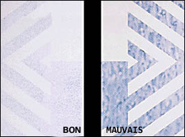 Mauvais pouvoir couvrant
