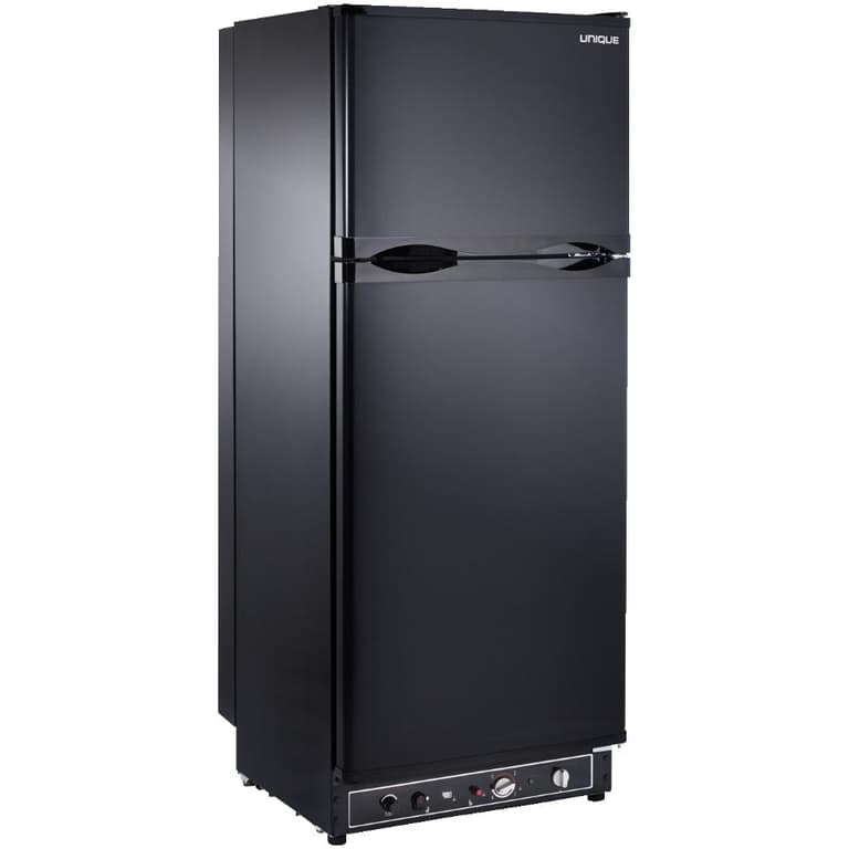 Unique 9.7 cu. ft. Black Direct Vent Propane Fridge Home Hardware