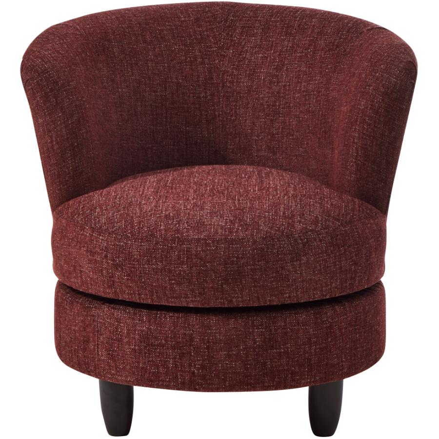 Alanna swivel barrel discount chair