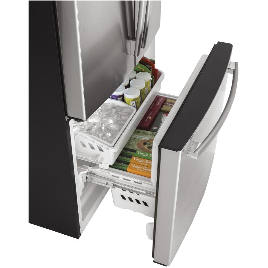 Ge 33 Inch Stainless Steel French Door Refrigerator Gwe19jslss Home Hardware