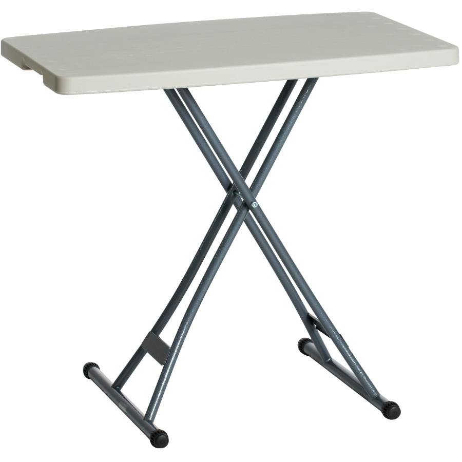 ENDURO 20 x 30 Plastic Adjustable Rectangular Folding Table Home Hardware