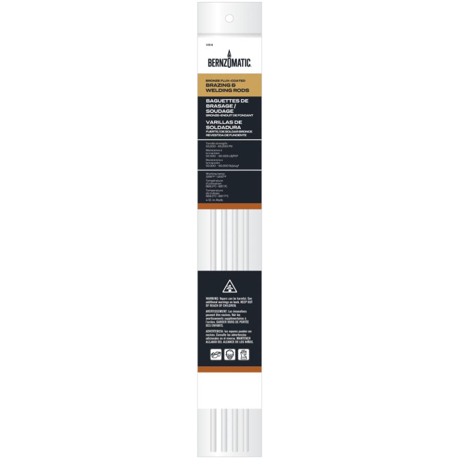 12" Bronze Brazing Rods 4 Pack Home Hardware