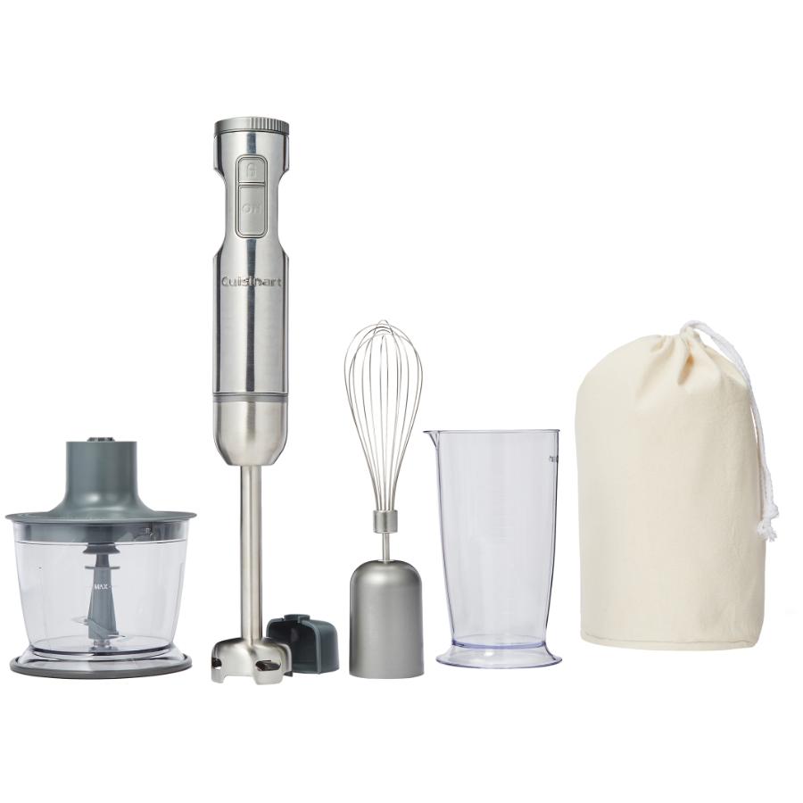 Smart Stick Variable Speed Hand Blender with Cup & Chopper Stainless