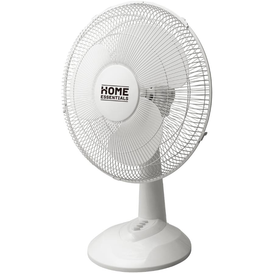 16" Oscillating Tabletop Fan with 3 Speeds, White Home Hardware