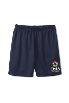 Front view of T.M.S.A. performance mesh short of  TMSA Performance Mesh Short