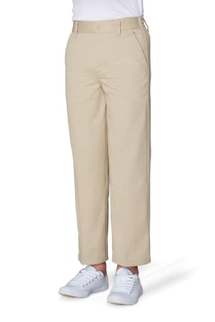 Relaxed Fit Twill Pull-on Pants - Beige - Men