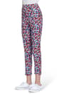 front view of  Flower Pattern Legging opens large image - 1 of 1