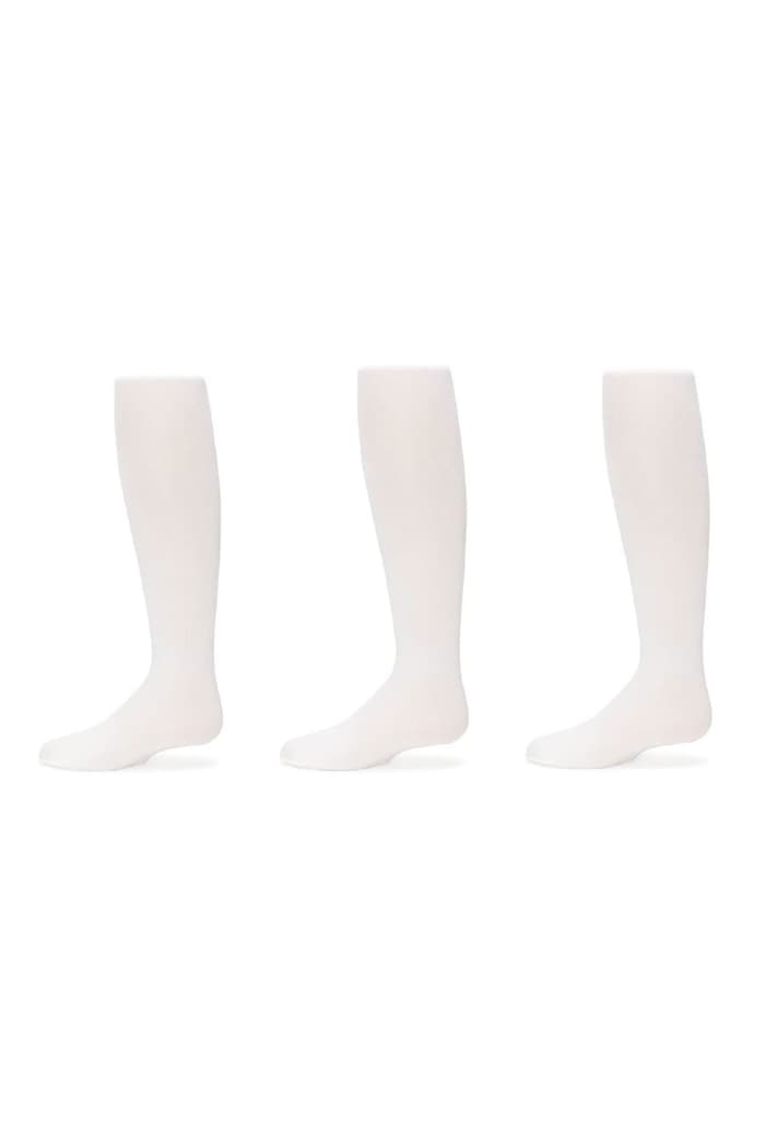 Front view of Flat Knit Tights 3-Pack 