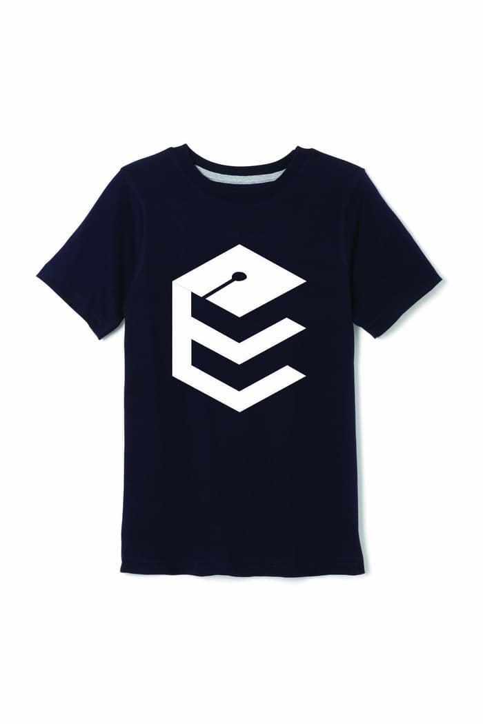 Front view of Ethos Classical short sleeve crewneck tee