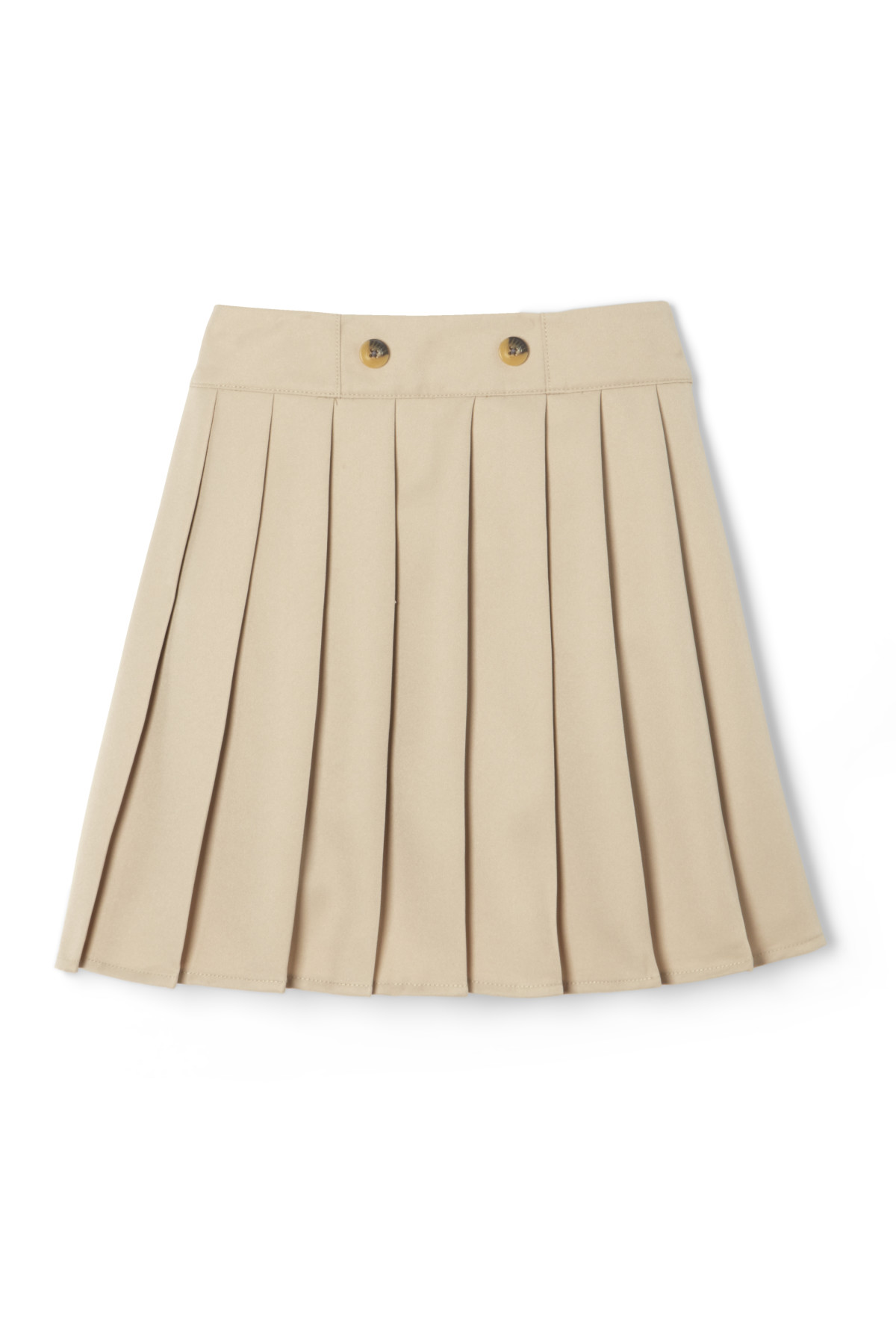 Khaki Pleated Skirt with Hidden Shorts French Toast School Uniform Girls Sz 12 