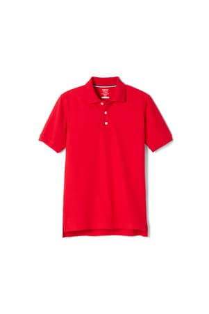 front view of  3-Pack Short Sleeve Pique Polo