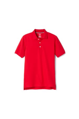 French Toast School Uniform Unisex Short Sleeve Pique Knit Shirt