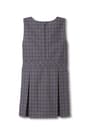 Back View of Plaid Round Neck Jumper opens large image - 2 of 2