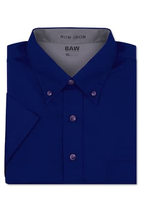 front view of  Short Sleeve Oxford Shirt