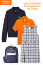 front view of kit of  New Scholar Kit Kindergarten to 4th Grade (One FREE kit w/code) opens large image - 1 of 5