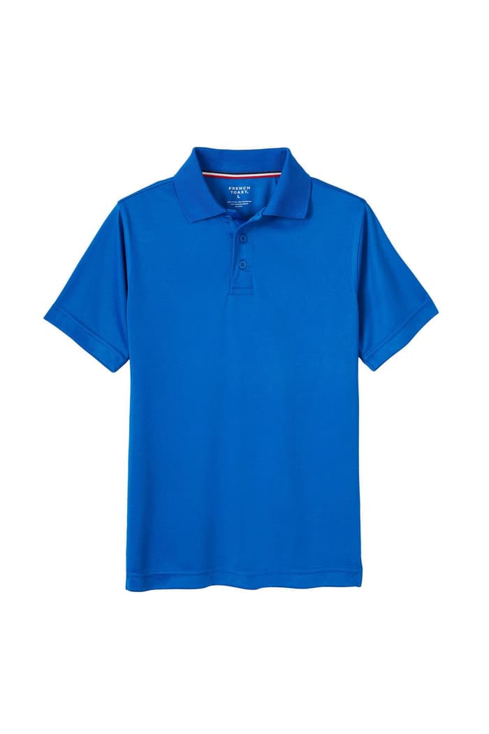 French Toast Boys' Short Sleeve Pique Polo