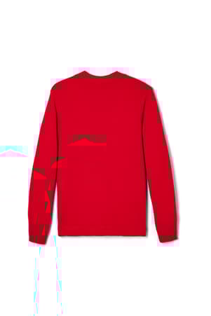 Back laydown of  Anti-Pill V-Neck Cardigan Sweater - FINAL SALE