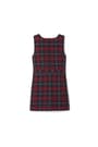 back view of  Plaid Box Pleat Jumper opens large image - 2 of 4
