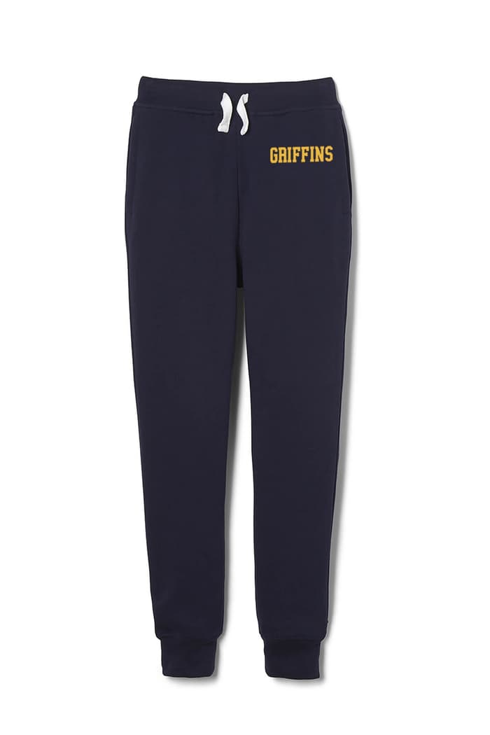 Front view of Aristoi Classical fleece jogger