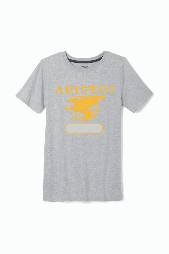 Front view of Aristoi Classical Short Sleeve Crewneck Tee 