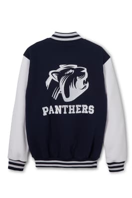 back view of  Varsity Jacket