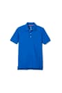 Front view of Short Sleeve Pique Polo opens large image - 1 of 2