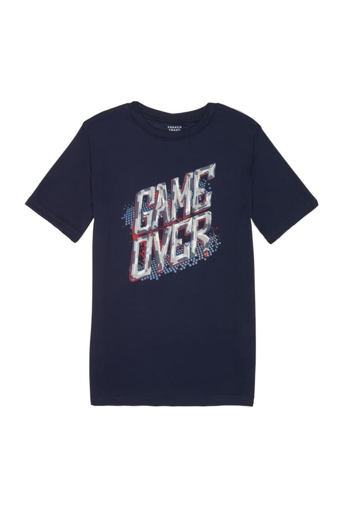 front view of  Short Sleeve Active Graphic Gamer Tee