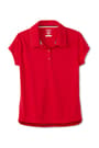 Front view of short sleeve performance polo feminine fit. of  New! Short Sleeve Performance Polo (Feminine Fit) - 1 of 4