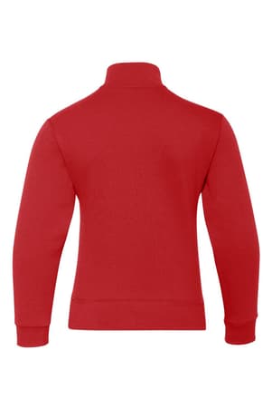 back view of  Jerzees - Nublend® Quarter-Zip Cadet Collar Sweatshirt