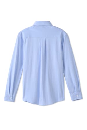  of New! Long Sleeve Knit Oxford Shirt with Success Academy Logo 