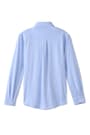 Back View of Long Sleeve Knit Oxford Shirt with Success Academy Logo opens large image - 2 of 2