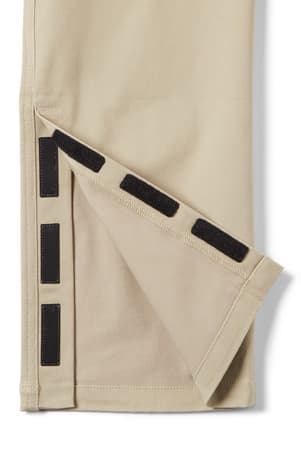 detail view of leg EZ-Closure  of  Boys' Adaptive Relaxed Fit Twill Pant