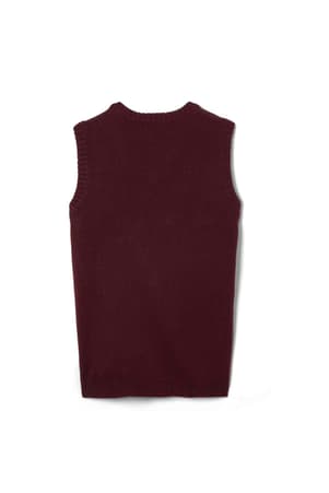 back view of  V-Neck Sweater Vest