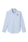 front view of  Long Sleeve Oxford Shirt with Success Academy Logo opens large image - 1 of 2