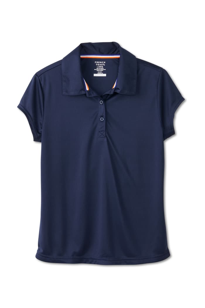 Front view of  New! Short Sleeve Performance Polo (Feminine Fit)
