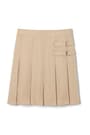 Complete front view of 3-Pack Pleated Two-Tab Skort opens large image - 3 of 3