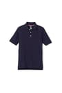 Front view of Short Sleeve Pique Polo - FINAL SALE opens large image - 1 of 2