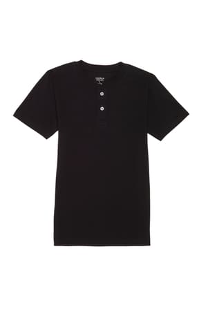 front view of  Short Sleeve Henley