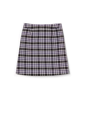  of Plaid Two-Tab Skort 