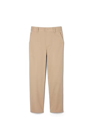 front view of  Boys' Pull-On Relaxed Fit Stretch Twill Pant