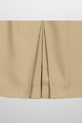 back view of  Long Skirt with Back Panel