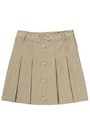 front view of  Bow Front Pleated Skort - 1 of 2