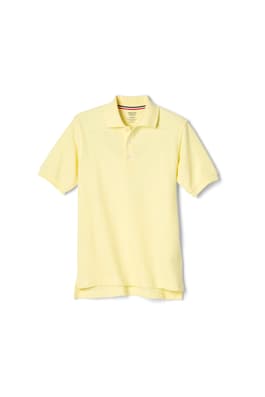 front view of  3-Pack Short Sleeve Pique Polo