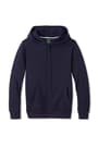 front view of  Adaptive Fleece Hoodie opens large image - 1 of 2