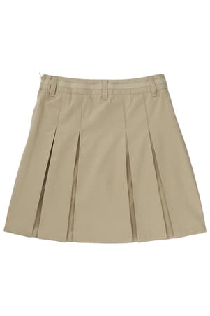 back view of  Bow Front Pleated Skort