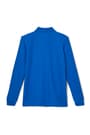 Back View of Long Sleeve Piqué Polo  - 2 of 4
